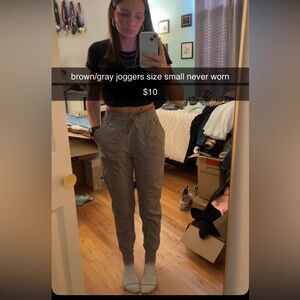 Women's Gray Joggers